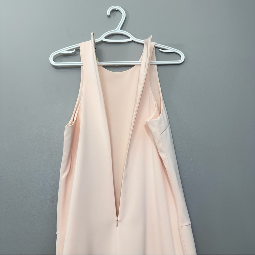 Rebecca Minkoff Pale Blush Pink "Silva" Dress W/ Tie, Size 4 - Picture 9 of 16